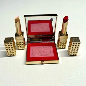 Valentino Blush + Lipsticks